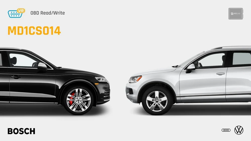 Autotuner can now read and write Bosch MD1CS014 Engine Control Units (ECUs) directly in OBD mode