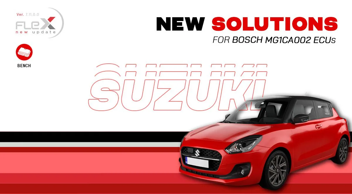 Flex update - New Solution for Suzuki Mild-Hybrid